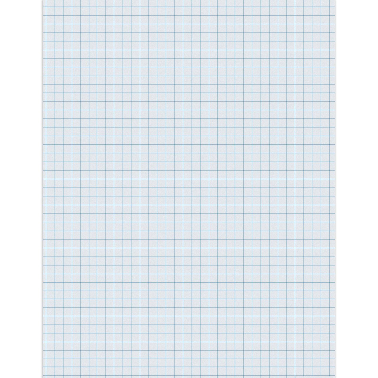 Graphing Paper, White, 1/4" Quadrille Ruled, 8-1/2" x 11", 500 Sheets